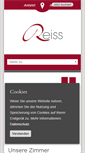 Mobile Screenshot of hotelreiss.de